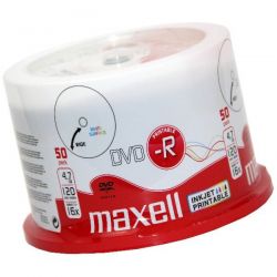 Maxell DVD-R 16x Fullface Printable Cake (50)