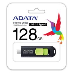 ADATA UC300 USB-C 3.2 GEN 1 PENDRIVE 128GB FEKETE-ZLD
