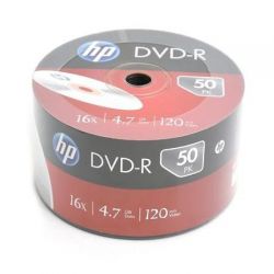 HP DVD-R 4.7GB 16X Shrink (50)