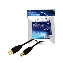 MediaRange USB kbel A-B 5m /MRCS102/