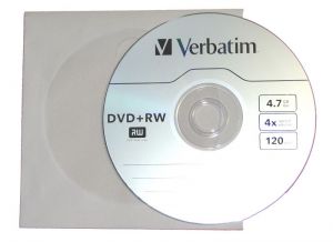 Verbatim DVD+RW 4X PAPRTOKBAN (10)