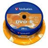 Verbatim DVD-R 16x Cake (25) /43522/ Vsrls  olcs Verbatim DVD-R 16x Cake (25) /43522/