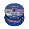 Verbatim DVD+R 16x Full Printable NO ID Cake (50) /43512/ Vsrls  olcs Verbatim DVD+R 16x Full Printable NO ID Cake (50) /43512/